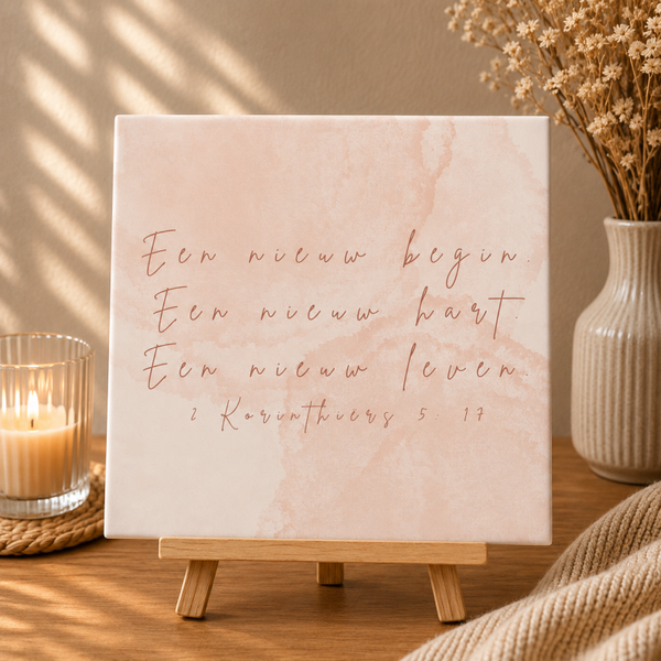 Een Nieuw Begin | Tegel