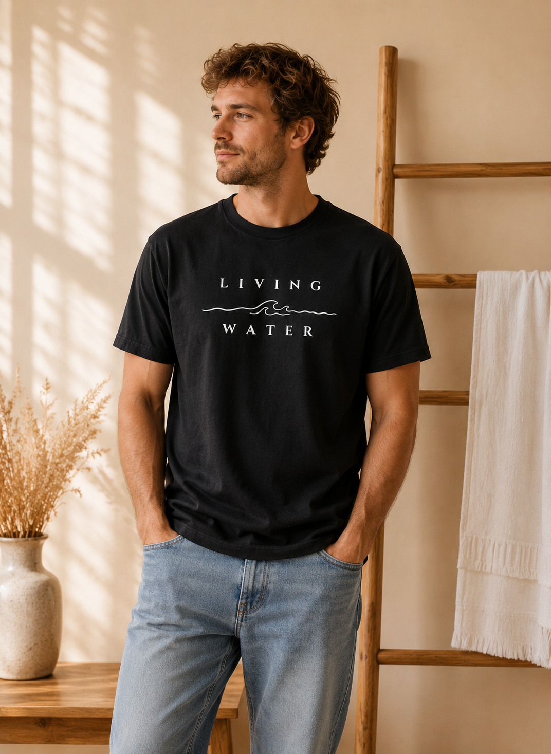 Living Water | Heren T-shirt