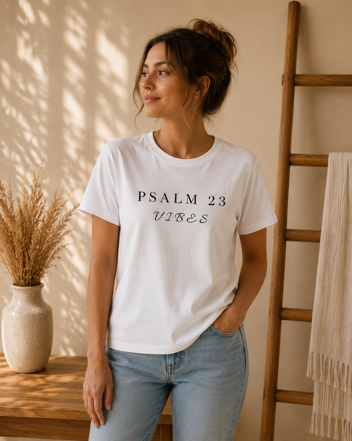 Psalm 23 Vibes | Dames T-shirt