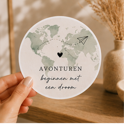 Gepersonaliseerde stickers (60 stuks)