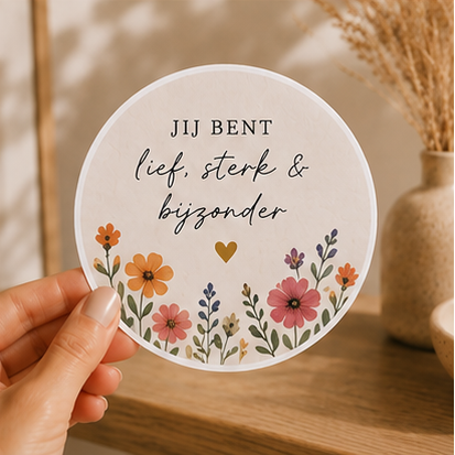 Gepersonaliseerde stickers (70 stuks)