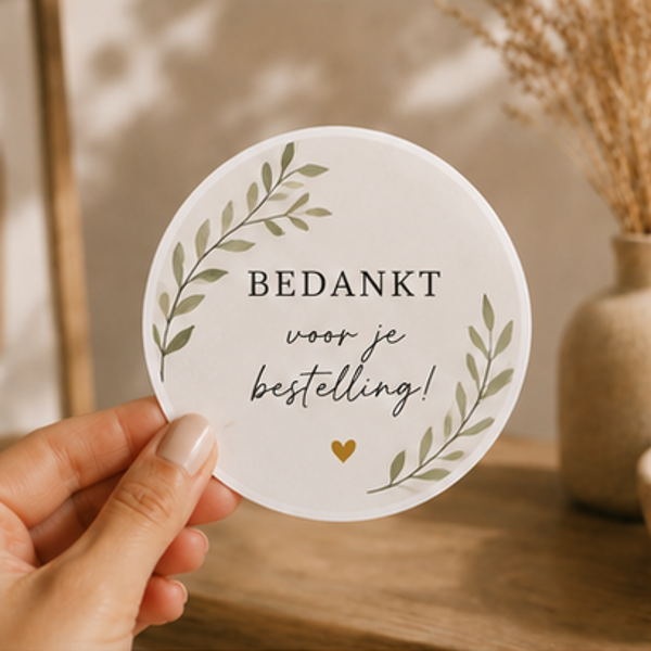 Gepersonaliseerde stickers (6 stuks)