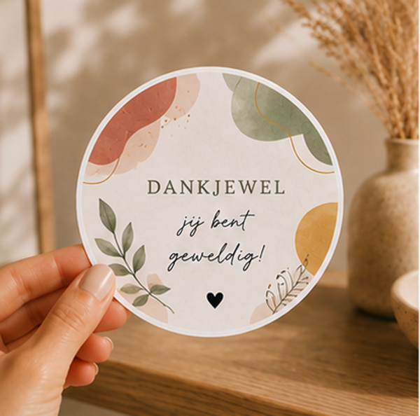 Gepersonaliseerde stickers (35 stuks)