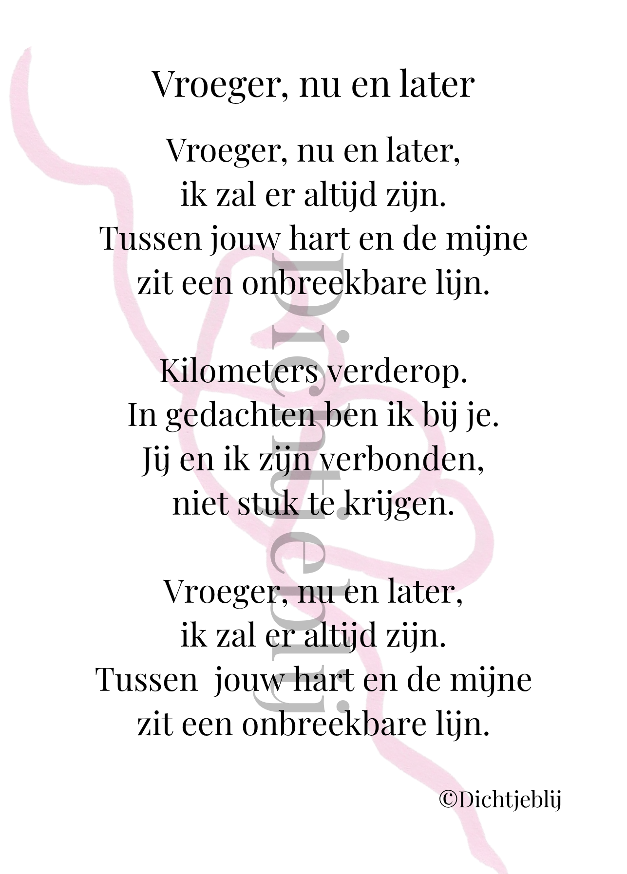 Vroeger, nu en later