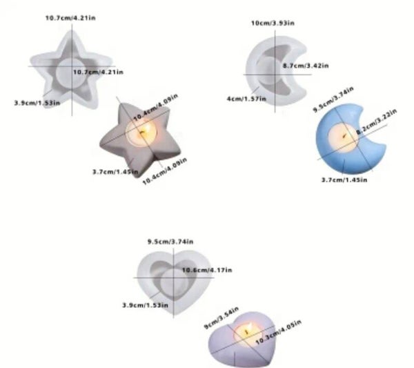 Kleine teelichthalter