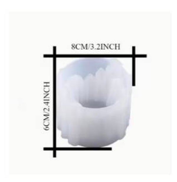 Kristall Kerzenhalter