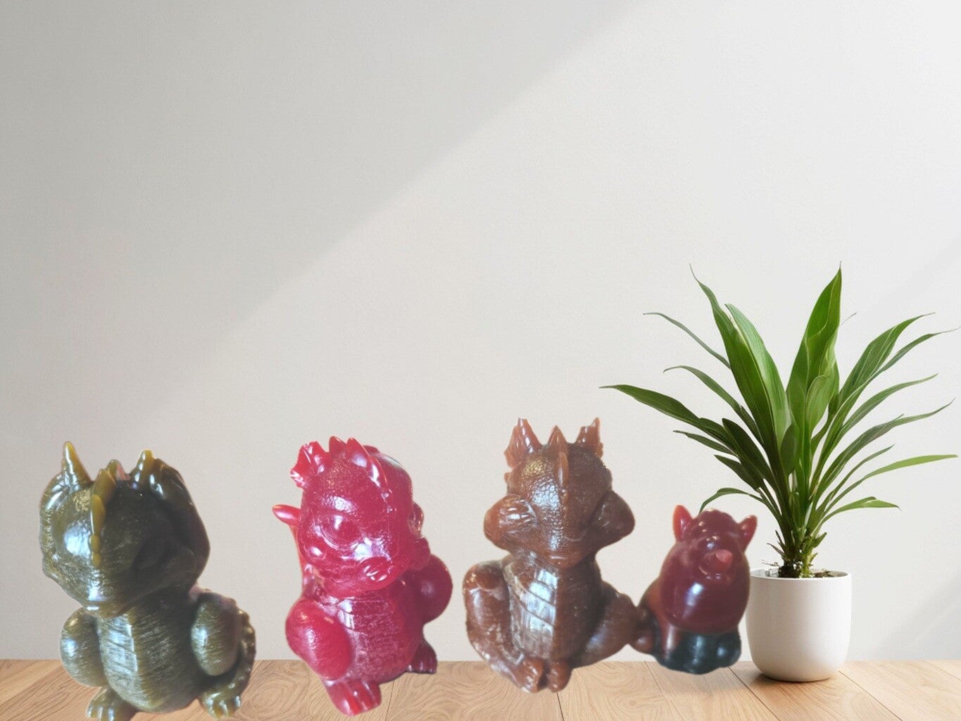 Wachsfiguren Drachen