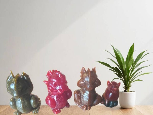 Wachsfiguren Drachen