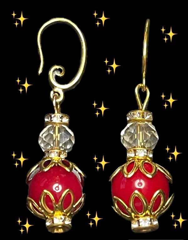 Bijoux Yooaki Foryoureyes44  🌺Festive Holly Berry Drops🌺 🌺Bonbons festifs aux baies de houx🌺