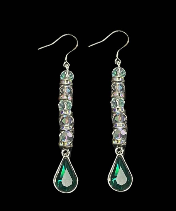 💚Bijoux Yooaki Foryoureyes44 Champagne and Emeralds Champagne et Émeraudes💚