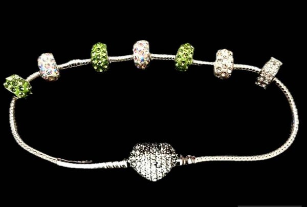 Bijoux Yooaki Foryoureyes44 Pavé Emerald  Bracelet Pavé Émeraude