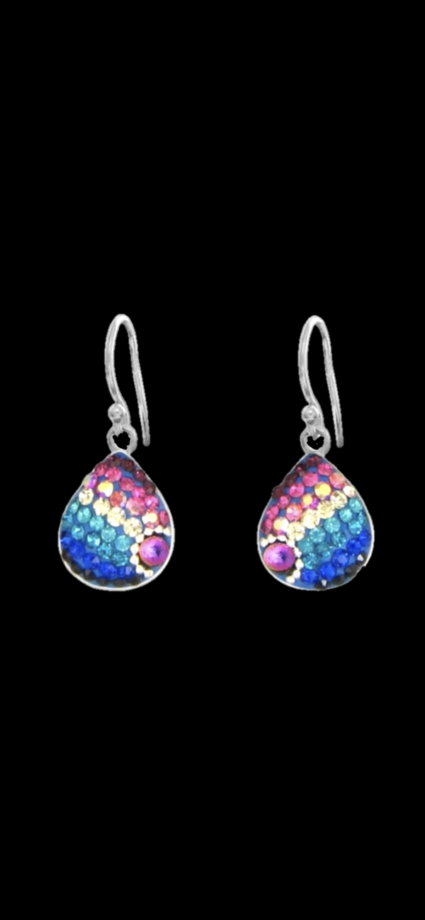 🥰bijoux yooaki inc Foryoureyes44 beautiful crystal earring teardrops bijoux yooaki inc. Foryoureyes44 – Magnifiques boucles d'oreilles en cristal en forme de goutte🥰