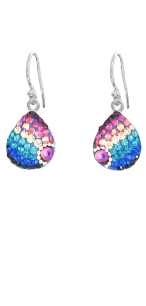 🥰bijoux yooaki inc Foryoureyes44 beautiful crystal earring teardrops bijoux yooaki inc. Foryoureyes44 – Magnifiques boucles d'oreilles en cristal en forme de goutte🥰