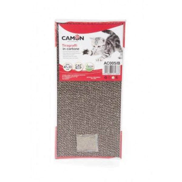 Griffoir carton avec herbe à chat
