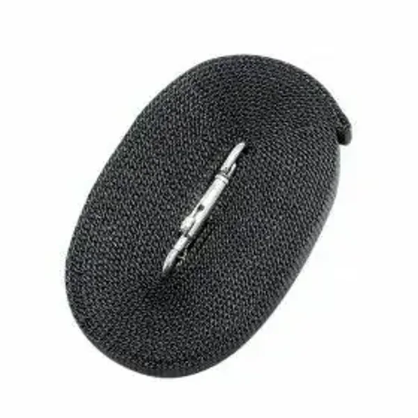 Longe plate noire nylon