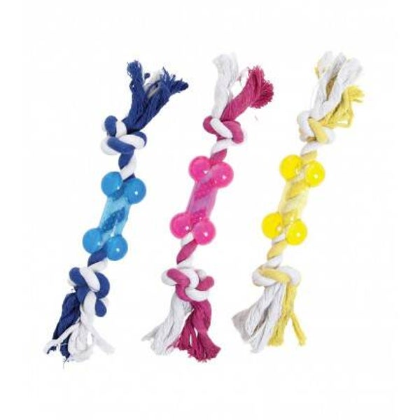 Os fluo avec corde de 25 cm