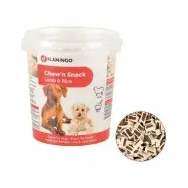 Seau de biscuits agneau et riz DELISNACKS