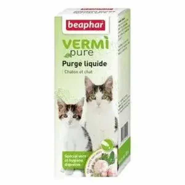   Solution purge aux plantes chat Beaphar