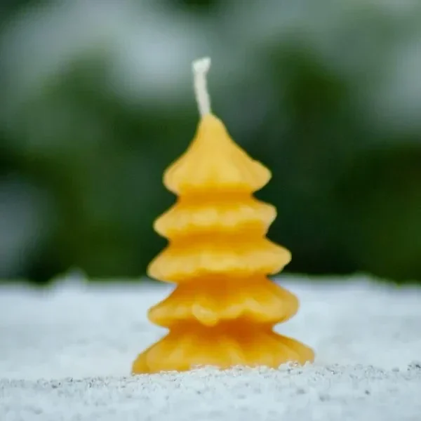 Bijenwaskaars Kerstboompje