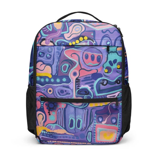 Sac à dos School Mauve