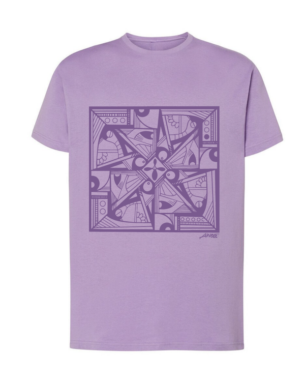 T-SHIRT / Carré couleur