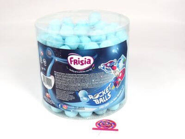 Frisia Rocket Balls Sour Blackberry per 100 gram