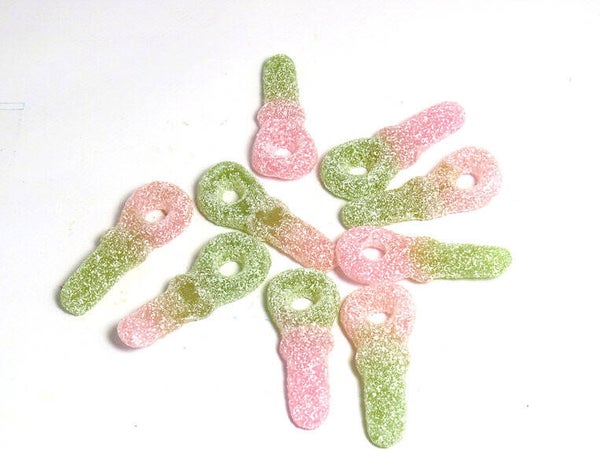 Frisia Vegan Fizzy Watermelon Tutters per 100 gram