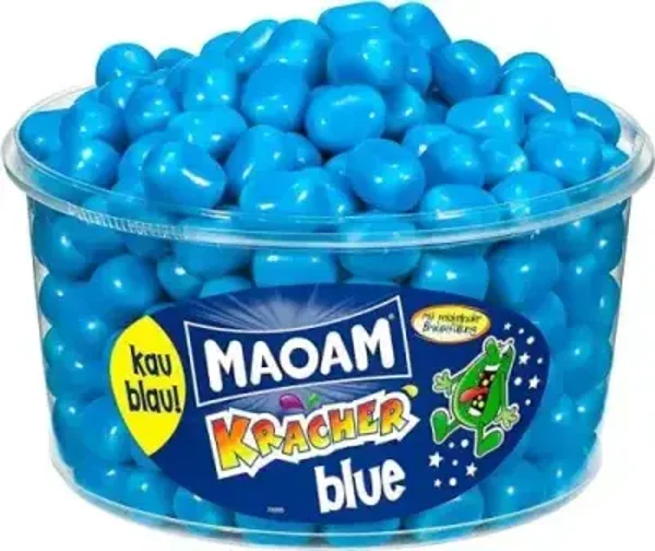Maoam Kracher Blue (import) per 100 gram