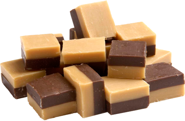 Lonka Duo Fudge Vanille-Choco per 100 gram