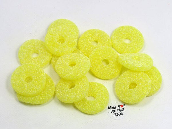 Matthijs Veggie zure Ananasschijven per 100 gram