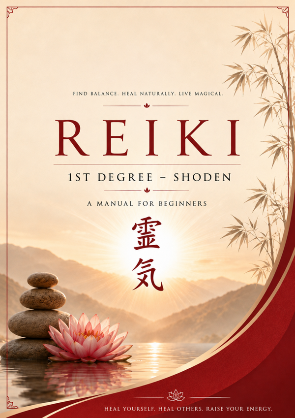 Reiki 1st degree course - Online Only