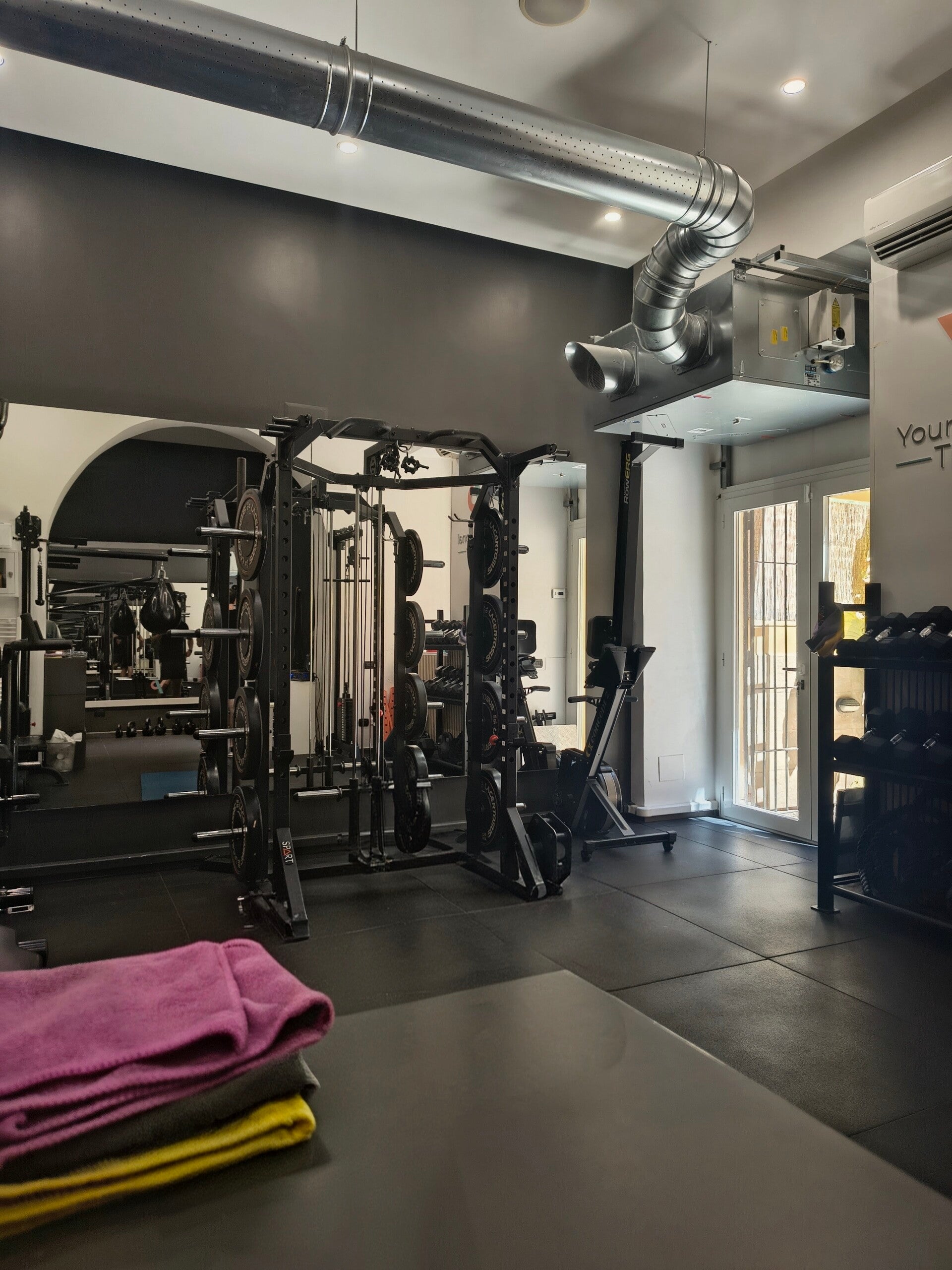 Riabilitazione sportiva in palestra