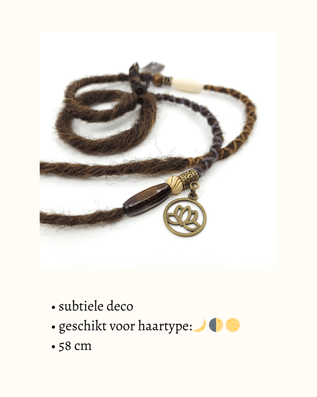 SOLD Spirit Lock clip-in extension 'Lotus'