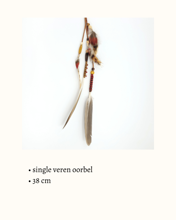 Veren oorbel 'Elodie 3.0'