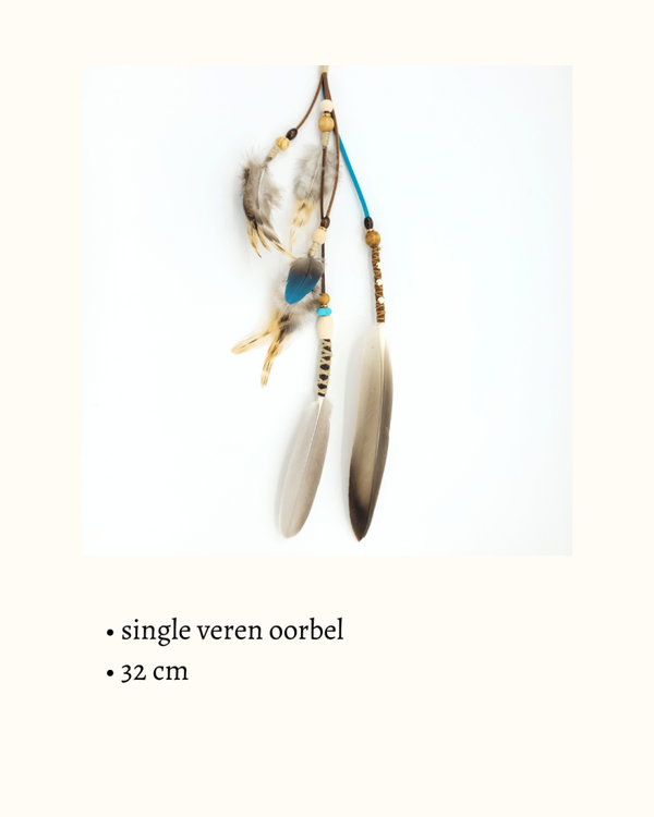 Veren oorbel 'Elodie 2.0'