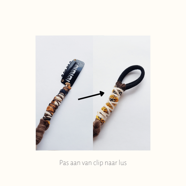 Customize service: Pas aan van clip naar lus.