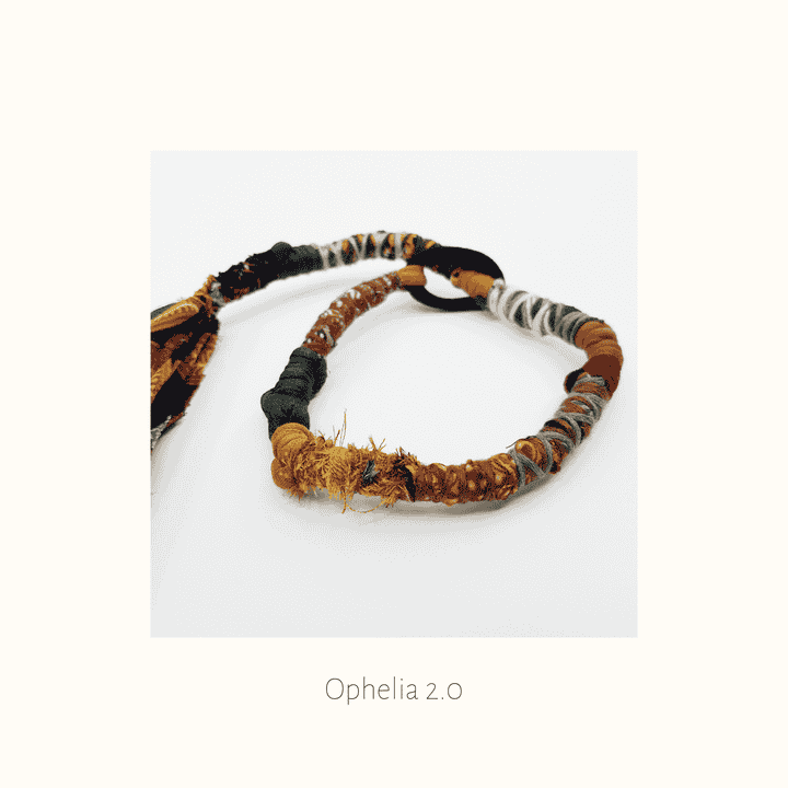 Hair wrap met lus 'Ophelia 2.0'
