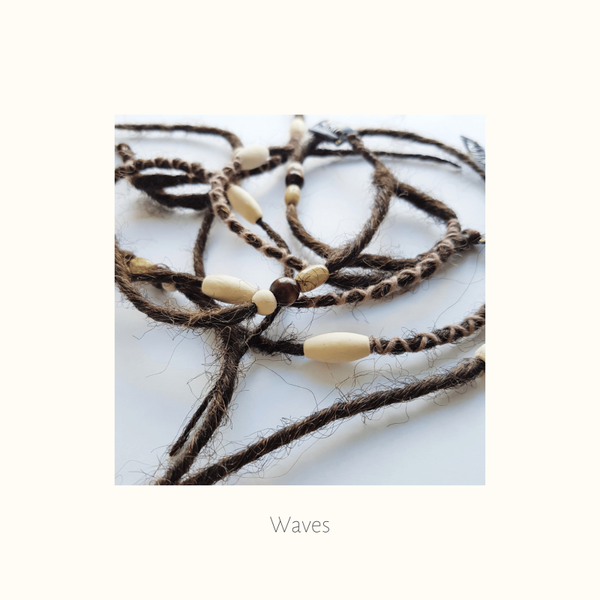 SOLD Loc extension/ kort 'Waves'