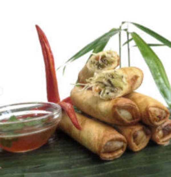 Veganistische loempia’s / vegan spring rolls