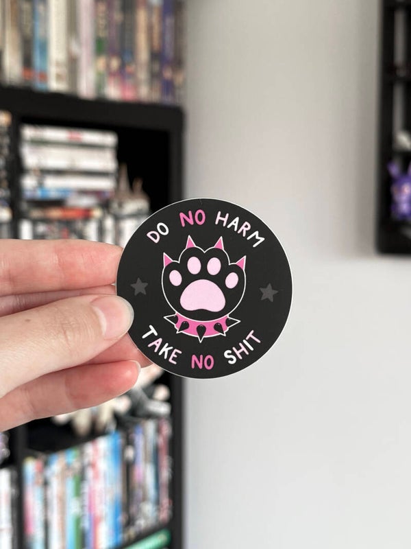 DO NO HARM - STICKER