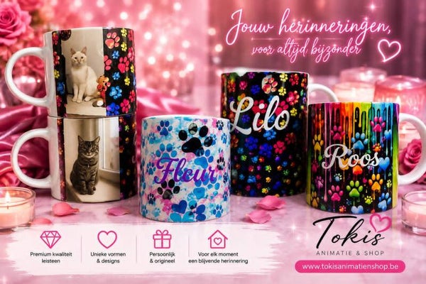 Gepersonaliseerde koffietas – jouw moment, jouw ontwerp! 💕