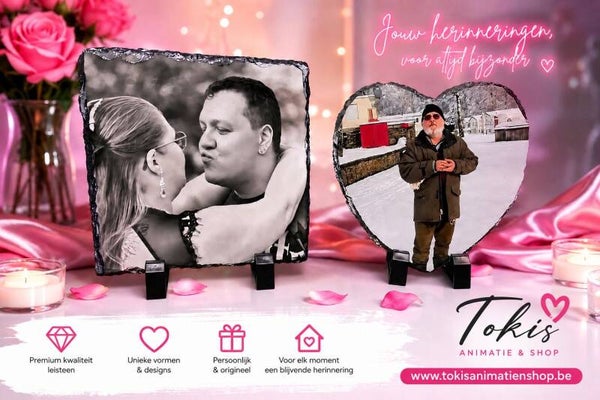 Gepersonaliseerde lijsten met eigen foto of ontwerp