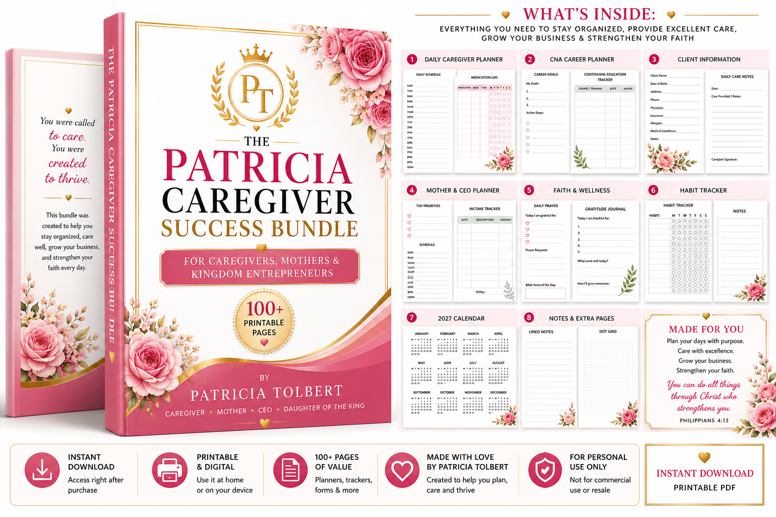 The Patricia Caregiver Success Bundle