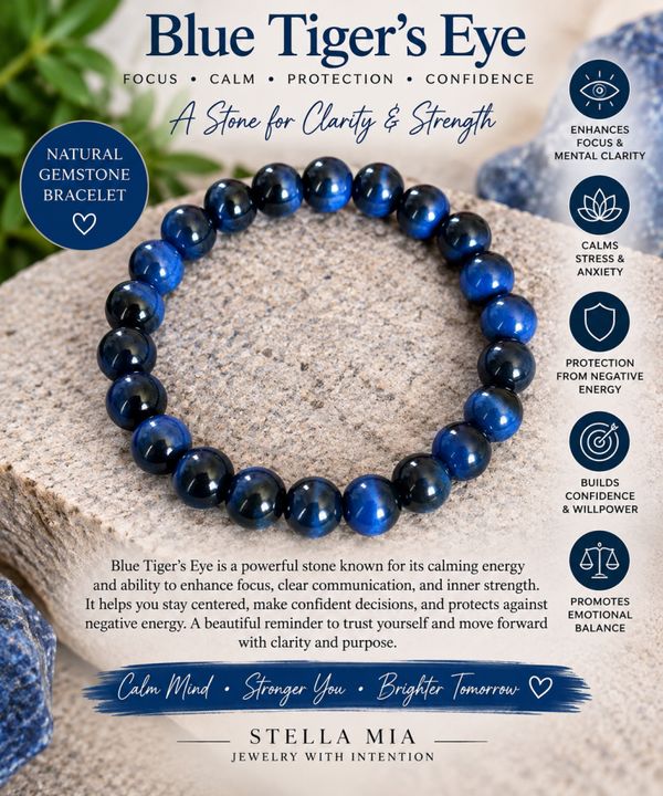 Healing Bracelet Blue Tigers Eye