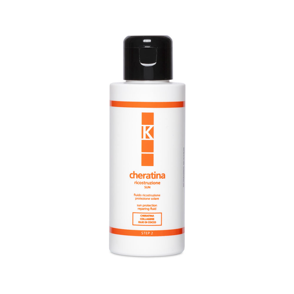 K-CHERATINA Fluido Ricostruzione Solare 100ml Con cheratina, collagene e olio di cocco