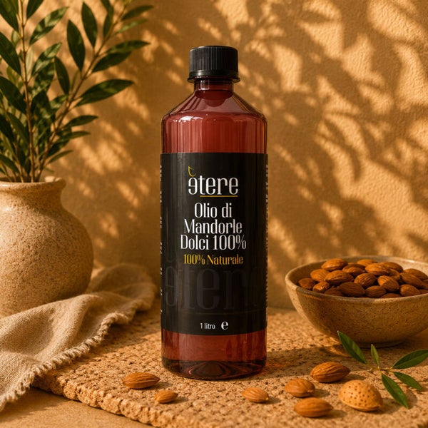 Olio vegetale di mandorle dolci 100% - 1l