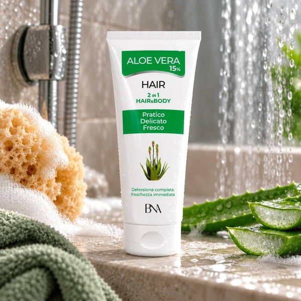 Aloe vera hair 2 in 1 hair and body-200 ml