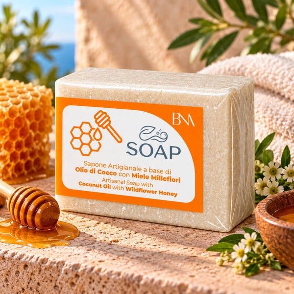 Sapone artigianale miele millefiori