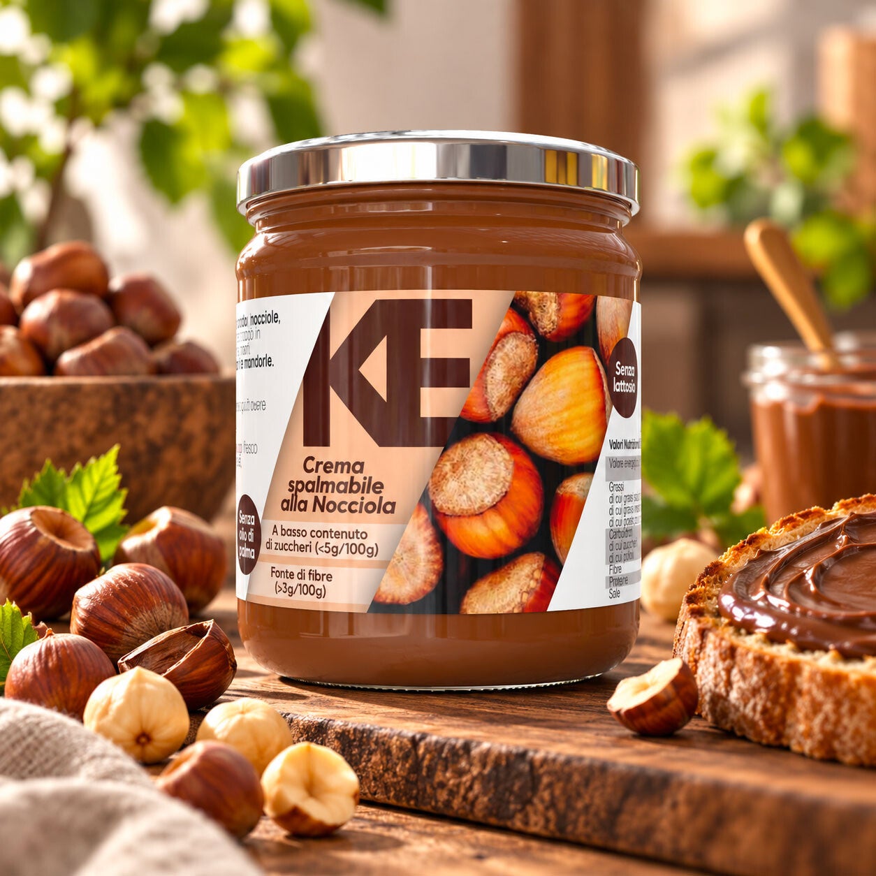 Crema spalmabile alla nocciola - 160 gr