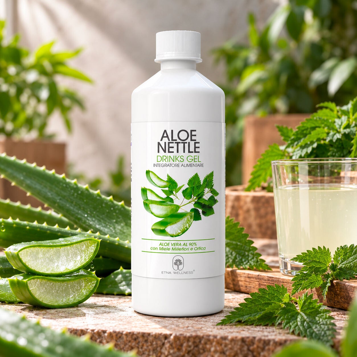 Aloe vera nettle 90% - 1 lt